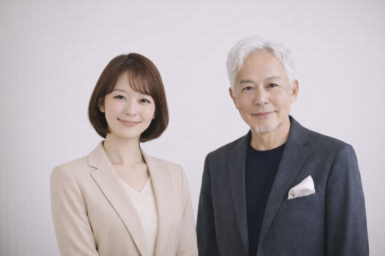 代表カウンセラー白川省吾とアシスタントスッタフ